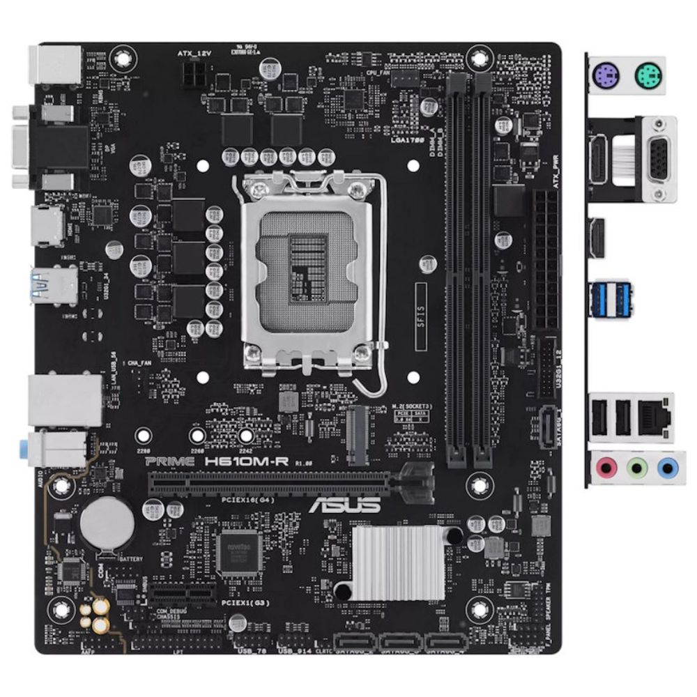 купить Материнская плата ASUS PRIME B760M-R D4, LGA1700 2xDDR4 в Алматы