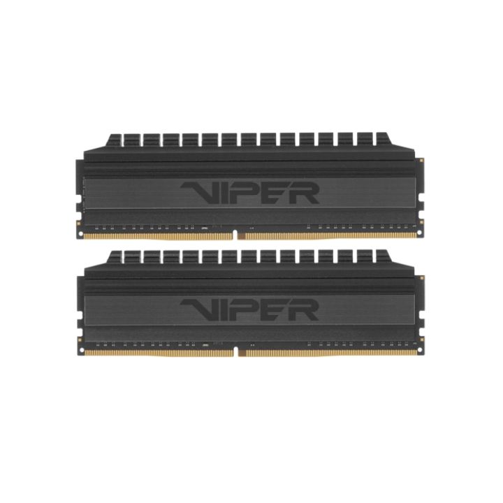 купить Модуль памяти Patriot Viper Blackout, PVB432G360C8K, DDR4, 32 GB ,DIMM kit <3600MHz> (2x16GB), CL18 в Алматы