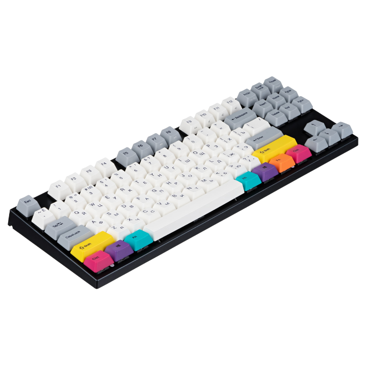 купить Клавиатура Varmilo MA87M V2 CMYK, EC Rose V2,RU в Алматы