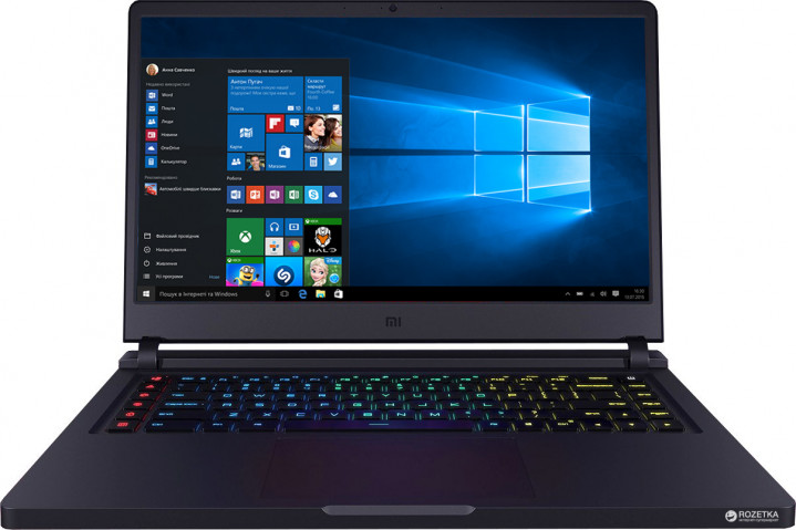 купить Ноутбук Xiaomi Mi Gaming Notebook 15,6*FHD/i5-8300H/8Gb/256Gb SSD+1Tb HDD/GTX 1050Ti Black /  в Алматы