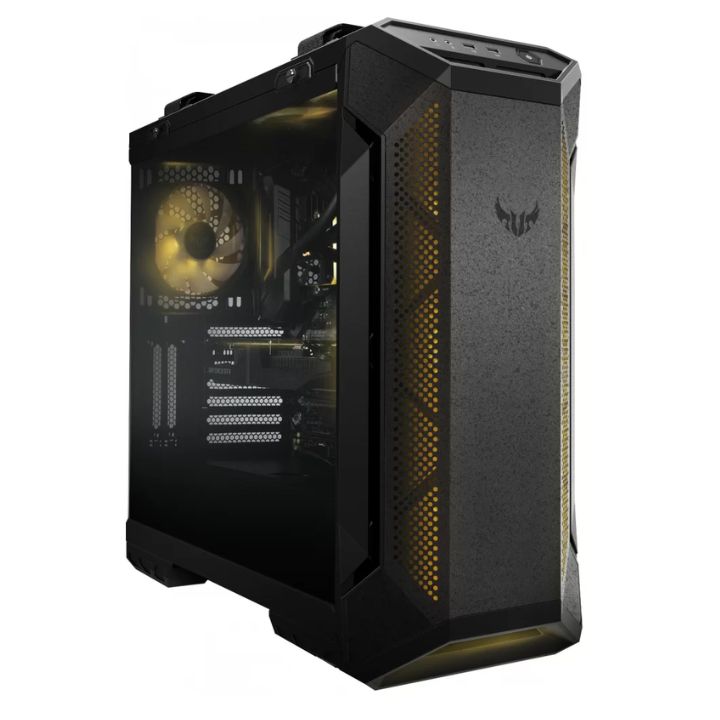 купить Корпус ASUS TUF Gaming GT501, ATX/micro ATX/Mini ITX/EATX, USB 3.1, 3x120mm AURA RGB, без БП, Белый в Алматы