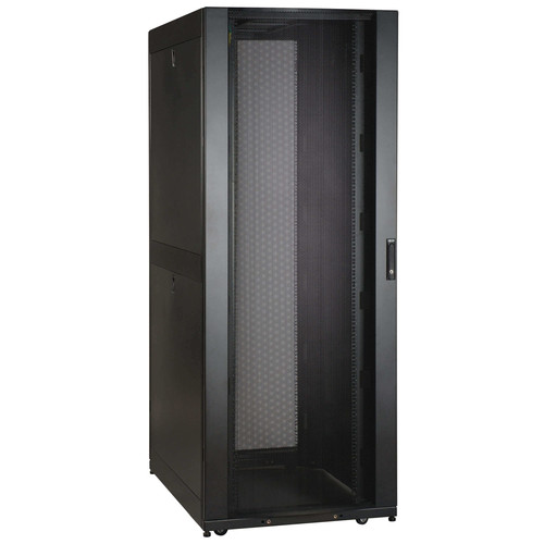 купить Стойка TrippLite/42U Wide Server Rack Euro-Series/42 U/1 048 мм/1 993,9 мм/800 мм/Expandable Cabinet, Doors & Side Panels Included в Алматы