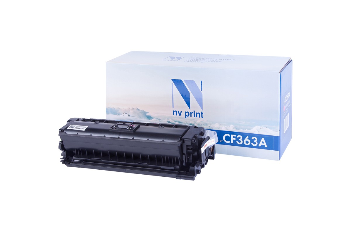купить Картридж NVP совместимый НР CF363A Magenta для LaserJet Color M552dn/M553dn/M553n/M553x/M577dn/M577f                                                                                                                                                       в Алматы