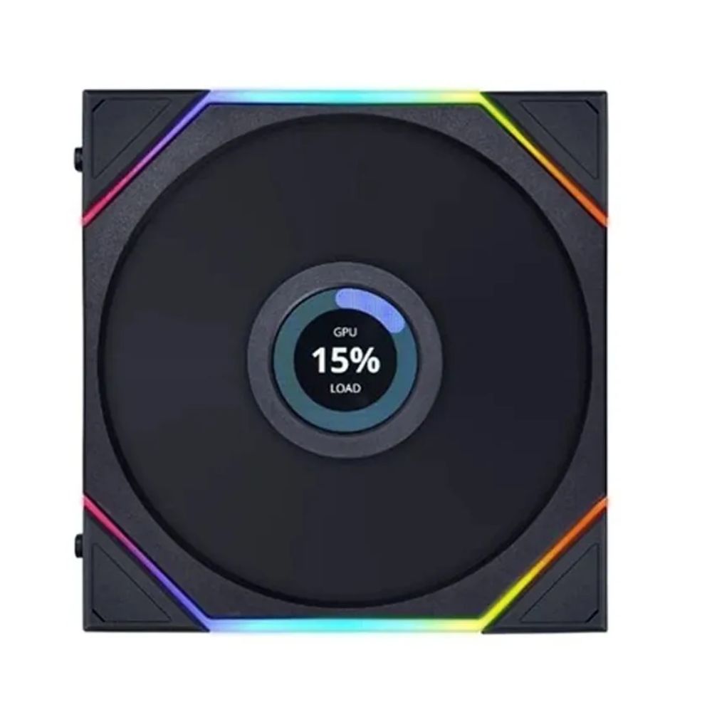 Купить Вентилятор для корпуса Lian Li Uni Fan TL Wireless LCD 120 ARGB, 12cm, 4pin, Black 12TLLCD1W1B в Алматы