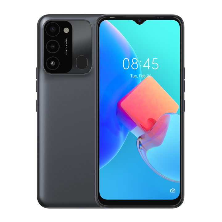 купить Смартфон TECNO Spark 8С (KG5k) 4/64Gb Dual SIM Magnet Black в Алматы