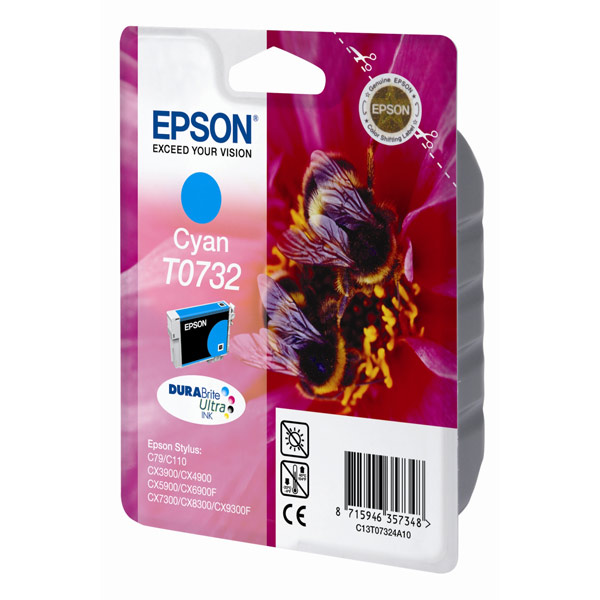 купить Картридж Epson C13T10524A10 (0732) C79/CX3900/4900/5900 голубой в Алматы