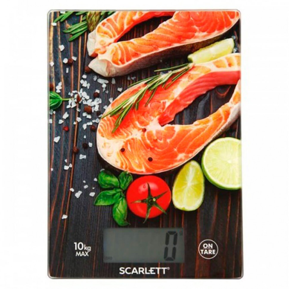купить Весы кухонные Scarlett SC-KS57P37 (лосось) в Алматы