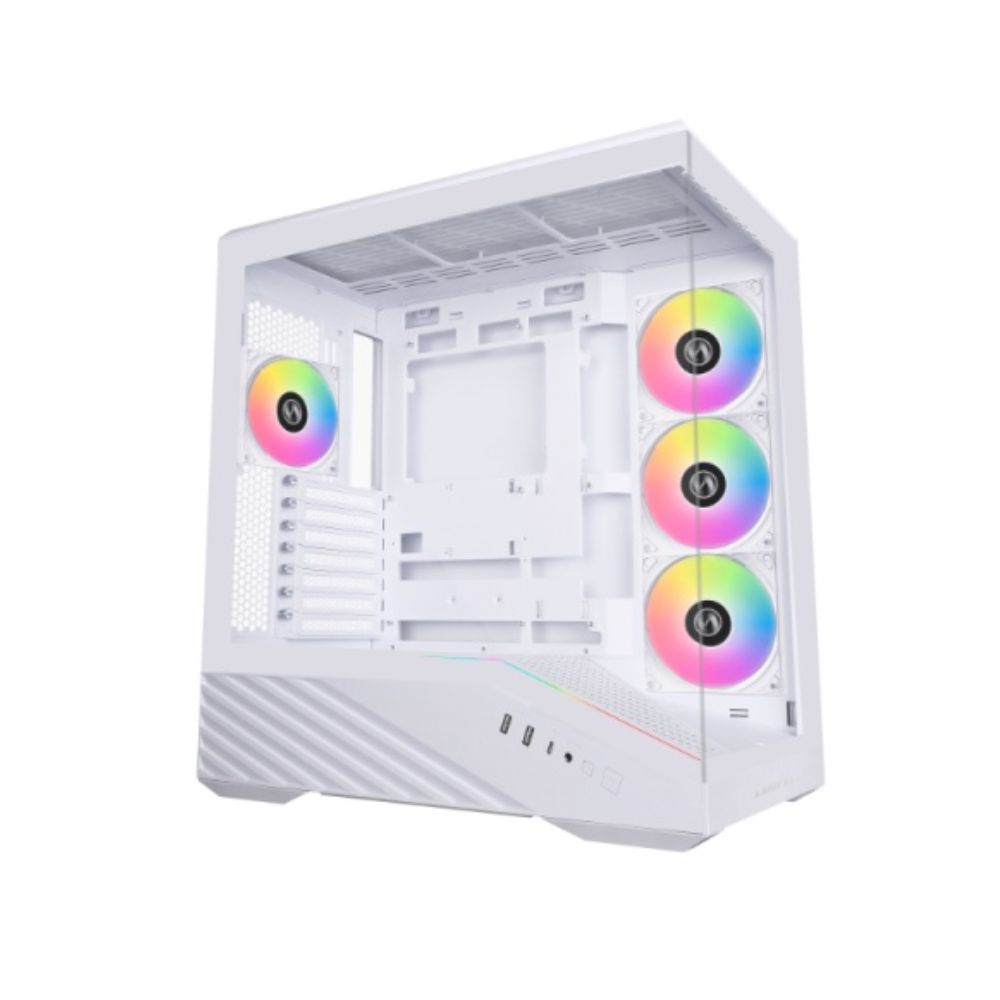 купить Корпус Lian Li Vector V100RW E-ATX/ATX/mATX/ITX G99.V100RW.00 2xUSB3.0, USB3.1, Type-C White в Алматы