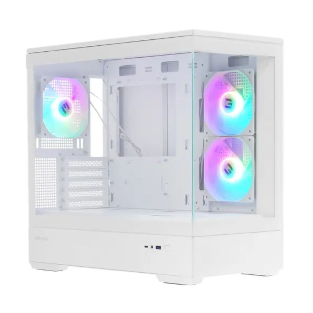 купить Корпус Zalman P30 White, 1xUSB 3.0, 1хUSB Type-C, белый P30WHITE в Алматы