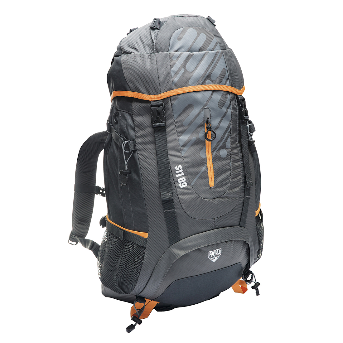 купить Туристический рюкзак Pavillo Ultra Trek 60л., BESTWAY, 68082, Винил 600D, Вес 1.65кг., Система Dryfit, Нагрудный и поясный ремень, Свисток, Цвет в ассортименте, Пакет в Алматы
