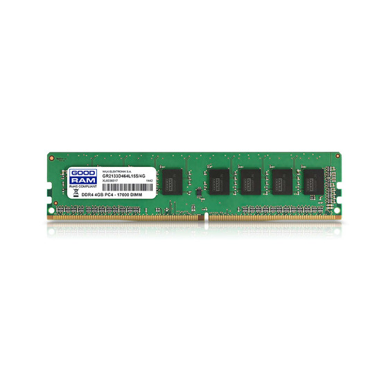 купить Оперативная память 4GB DDR4 2400Mhz GOODRAM PC4-19200 GR2400D464L17S/4G в Алматы
