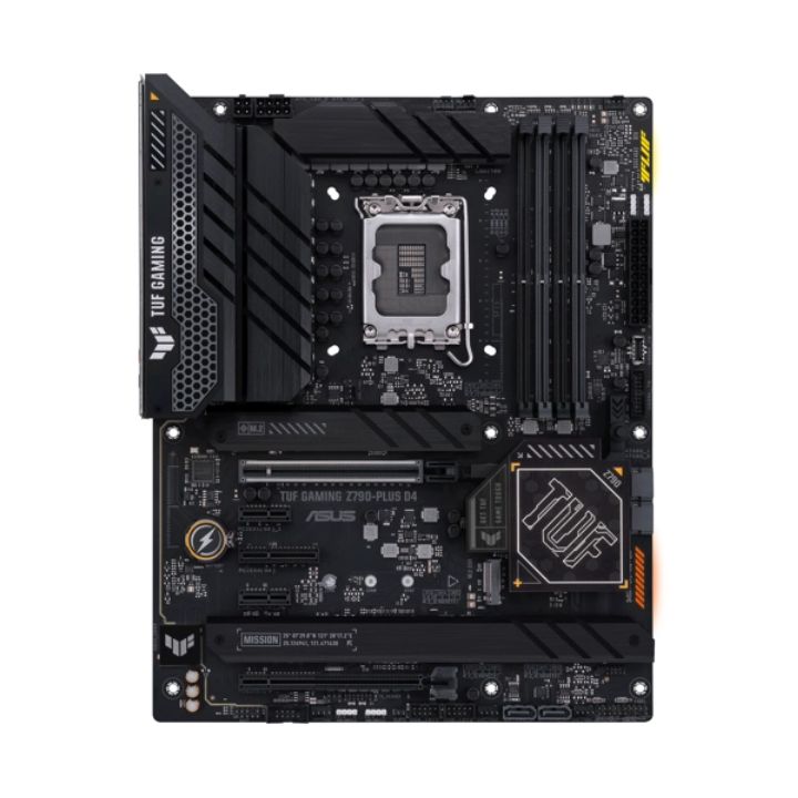 купить Сист. плата ASUS TUF GAMING Z790-PLUS D4,Z790,1700,4xDIMM DDR4,2xPCI-E x16,2xPCIe x1,PCIe x4,4xM.2,4xSATA,HDMI,DP,BOX в Алматы