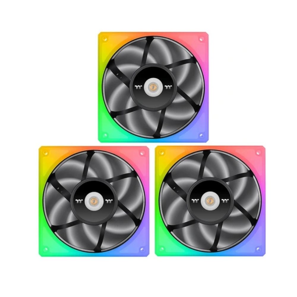 Купить Комплект вентиляторов для корпуса Thermaltake Toughfan 12 RGB, 3x12cm,9pin(USB),500-2000rpm,53.75CFM в Алматы
