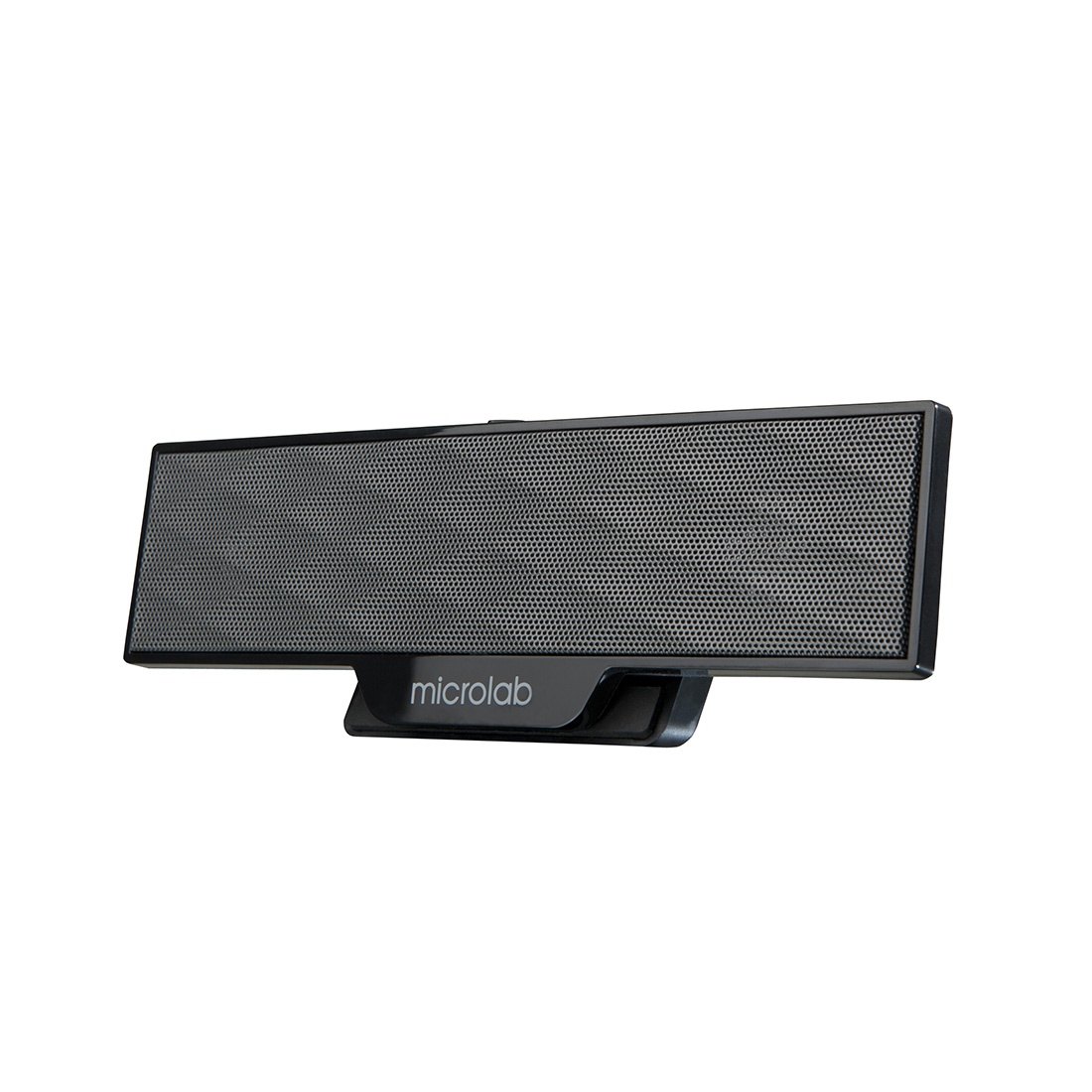 купить Колонки, MicroLab, B51(USB), 2.0, 4Вт (2Вт*2), USB (питание), 3,5 MiniJack, 205*68*35 мм., Чёрный в Алматы