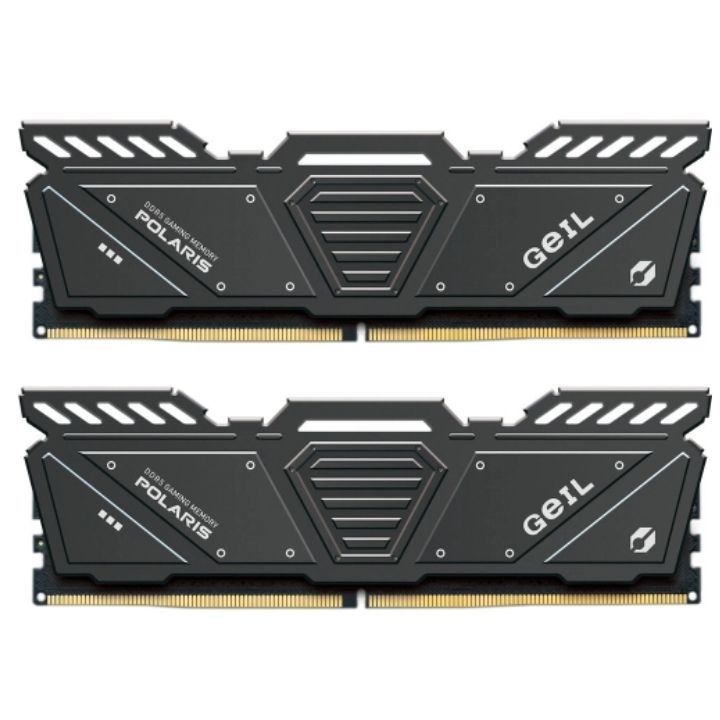 купить Оперативная память 32GB Kit (2x16GB) GEIL Polaris 6000Mhz DDR5 PC5-48000 GOG532GB6000C38ADC Gray в Алматы