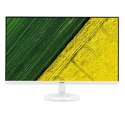 купить Монитор Acer/R241Ywmid/23,8 **/IPS/1920x1080/VGA+DVI+HDMI/4ms/250cd?/100M:1/2Wx2 Динамики/Белый в Алматы