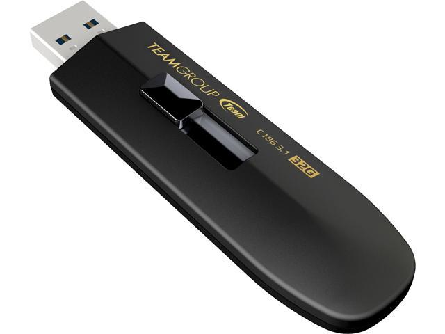 купить Устройство хранения данных Team Group C186 3.0 DRIVE 32GB BLACK RETAIL, TC186332GB01 в Алматы