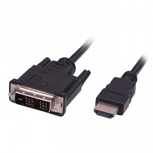 купить Кабель HDMI-DVI RITMIX RCC-154 , 1.8m, 18+1, single link, CCS, никелированный в Алматы