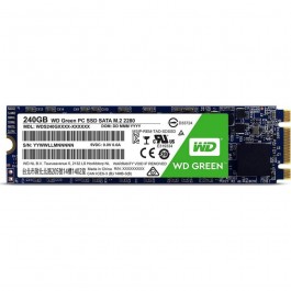 купить Твердотельный накопитель SSD WD Green 3D NAND  WDS240G2G0B 240ГБ M2.2280 SATA-III (TLC) в Алматы