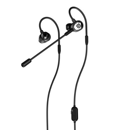 купить Наушники-гарнитура игровые SteelSeries Tusq 61650 черный в Алматы