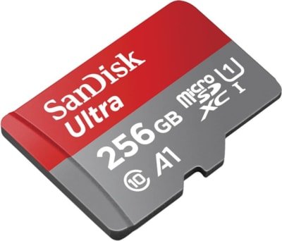 купить SanDisk_Ultra microSDXC_256GB + SD Adapter_120MB/s&nbsp; A1 Class 10 UHS-I в Алматы