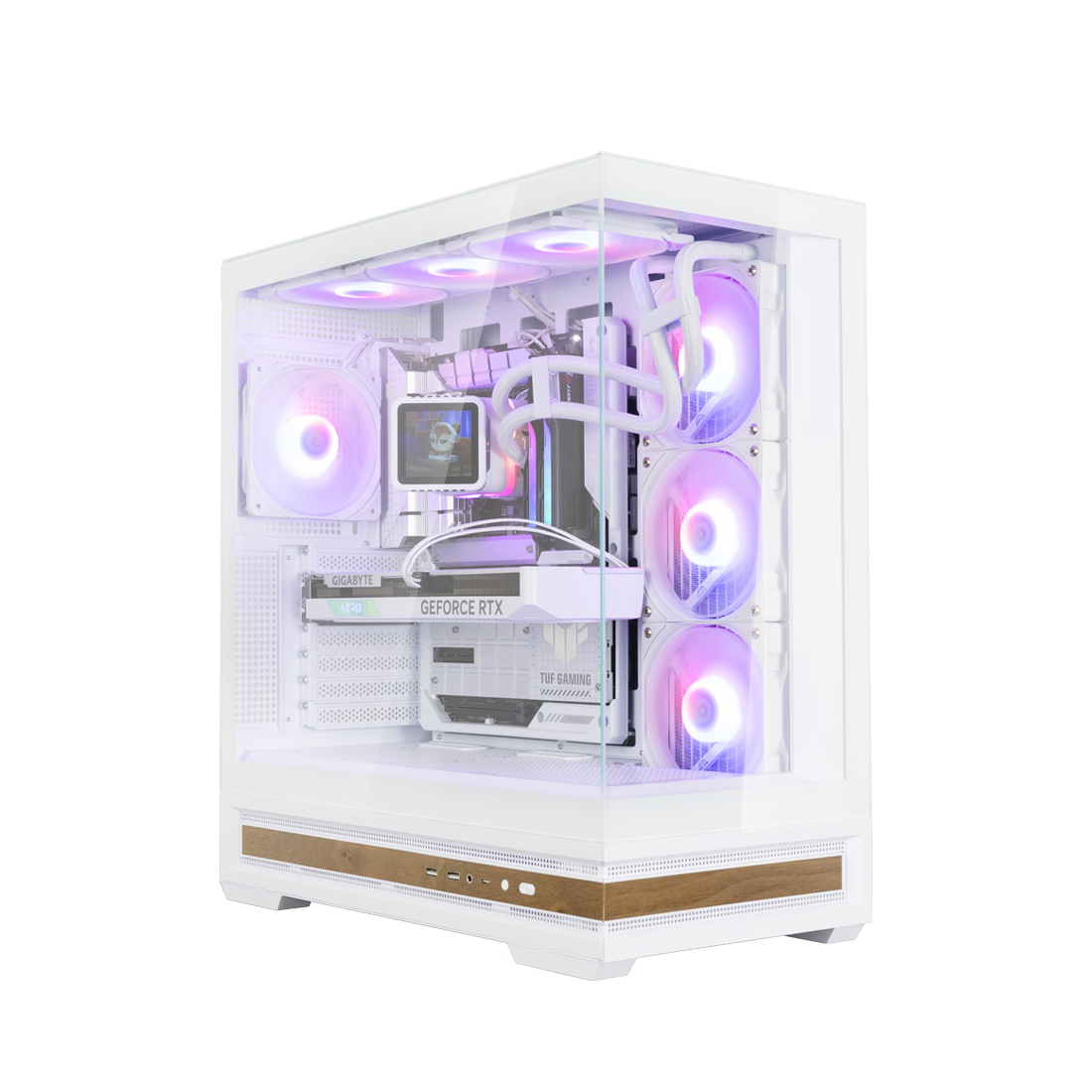 купить Компьютерный корпус Zalman P40 NAMU без БП, белый в Алматы