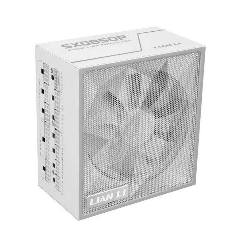 Купить Блок питания Lian Li  850W, SX0850P, Full Modular, 80+ PLATINUM, КПД 94%, Белый, G9P.SX0850P.W000.EU в Алматы
