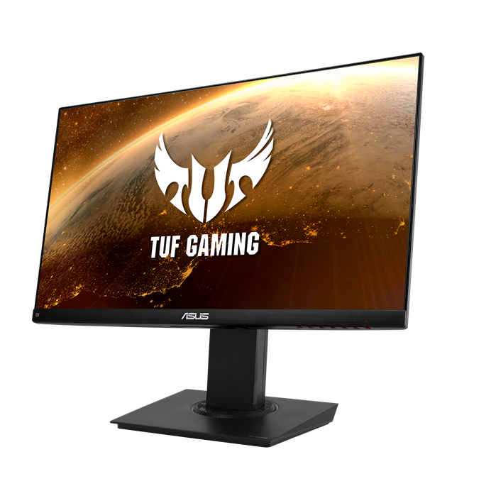 купить Монитор ASUS VG249Q IPS,23.8*,16:9 FHD (1920x1080x144 Hz),250cd/m2,1000:1,178/178,1ms,HDMI,DP,VGA,Sp 2W,Gaming,Black в Алматы