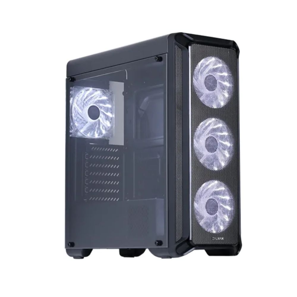 Купить Корпус Zalman I3, Midi Tower, ATX, Black, 2x3.5*/3x2.5*, 3xUSB в Алматы