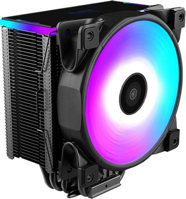 купить PCCooler GI-D56A HALO, RGB, 4-пин, 20XX/115X/1366/AM4-FM2, 8-29.1дБ, 1000-2000 об/мин, Al+тепл.трубки, 160W в Алматы