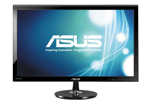 купить Монитор Asus VS278Q 27* WLED TN,1920x1080, 0.311mm, 300 кд/м2, 80M:1, 170&deg;/160&deg;, HDMIx2, DisplayPort, VGA (D-Sub), Black в Алматы