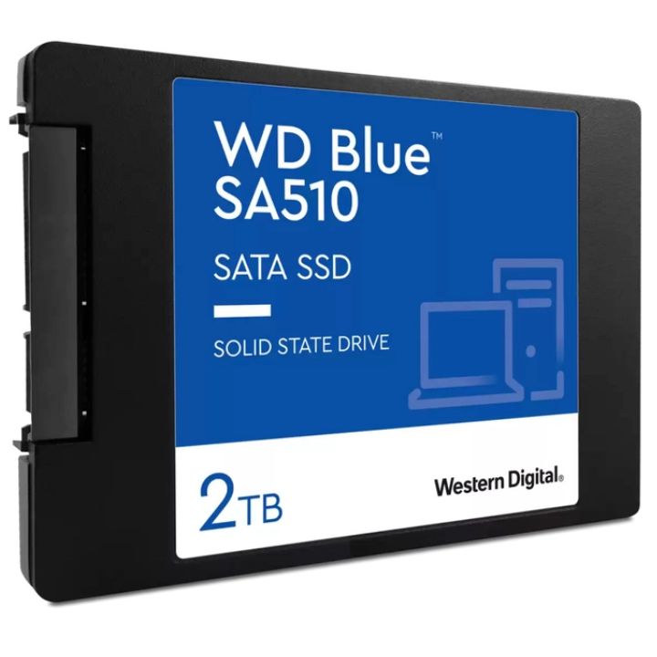 купить Твердотельный накопитель SSD 2Tb SATA SA510 WD Blue WDS200T3B0A в Алматы