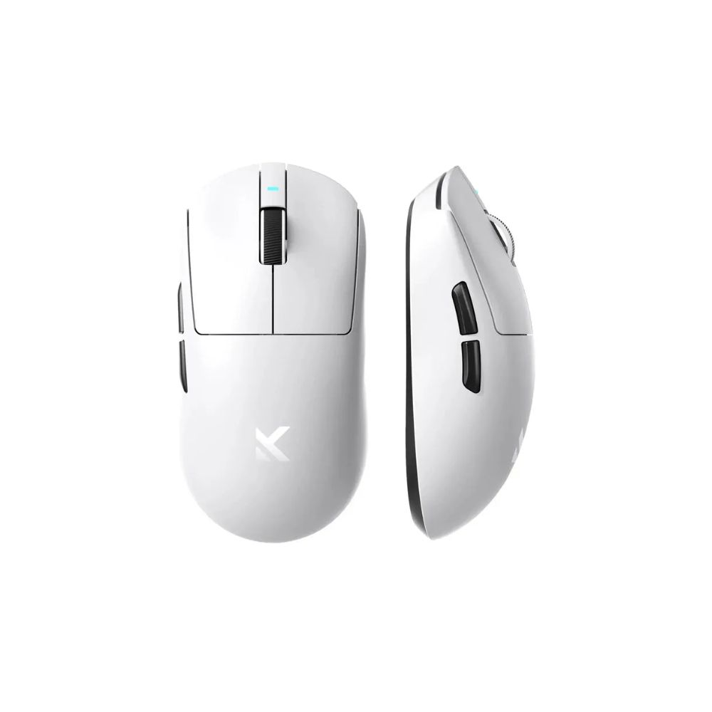 купить Мышь MCHOSE A7 Pro, White, PAW3395-26Kdpi, 500mAh, 2.4/BT/USB, 59g  в Алматы