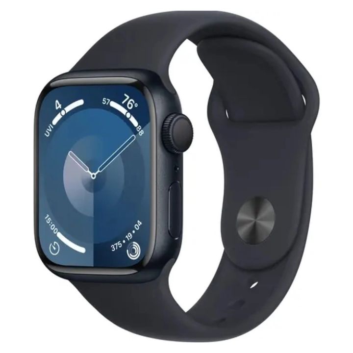купить Смарт часы Apple Watch Series 9 GPS 41mm Midnight A2978&nbsp;MR8X3QR/A в Алматы