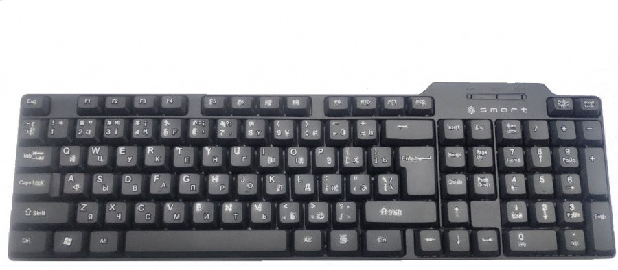 купить Клавиатура мышь SMART CM-01KZ <USB, 150cm, BLACK> в Алматы