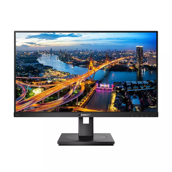 купить Монитор 27" PHILIPS 275B1/00 IPS 2560x1440 4мс 300 кд/м2 1000:1 10M:1 DVI HDMI DP Цвет: Черный в Алматы