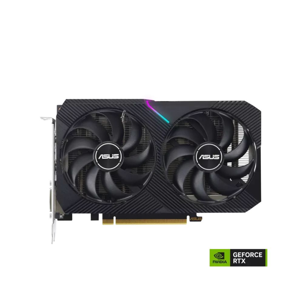 купить Видеокарта ASUS Dual GeForce RTX&trade; 3050 V2 OC Edition 8GB GDDR6, 128bit, 2560 CUDA Core, DVI-D, HDMI, DP, BOX в Алматы