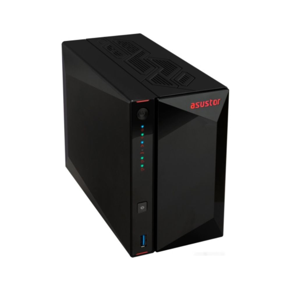 купить Сетевое хранилище ASUSTOR AS5402T, 2 Bay NAS, Quad-Core 2.0GHz CPU, Dual 2.5GbE Ports, 4GB DDR4, Four M.2 SSD Slots в Алматы