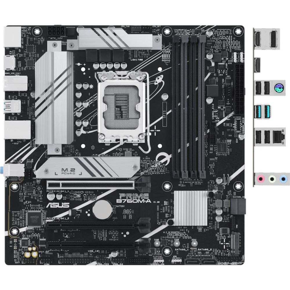 купить Сист. плата ASUS PRIME B760M-A CSM, B760, 1700, 4xDDR5 в Алматы