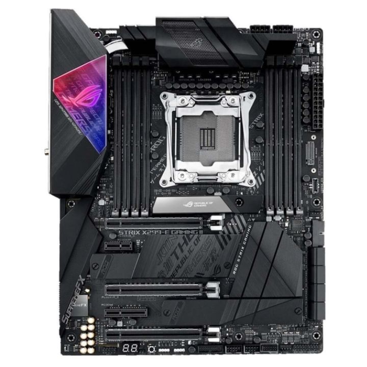 купить Материнская плата ASUS ROG STRIX X299-E GAMING II LGA2066 8xDDR4 8xSATA 3xM.2 ATX в Алматы