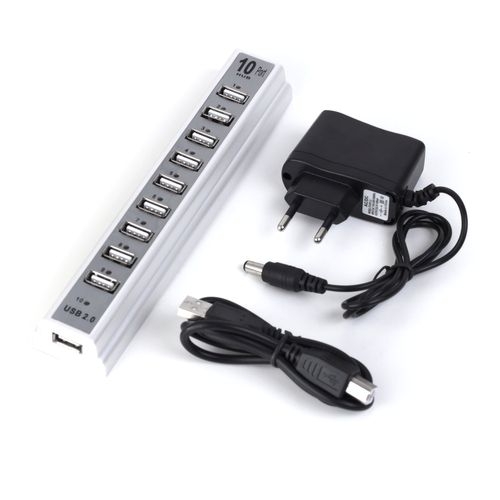 купить USB 10 PORTS HUB V-T BH049 в Алматы