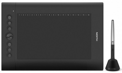 купить Графический планшет Huion H610Pro V2 + перчатка в Алматы