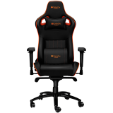 купить Кресло для геймеров Canyon Corax CND-SGCH5 черно-оранжевое в Алматы