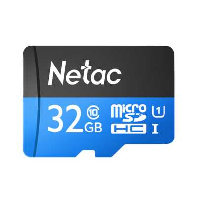купить Карта памяти MicroSD 32GB Class 10 U1 Netac P500STN с адаптером SD в Алматы