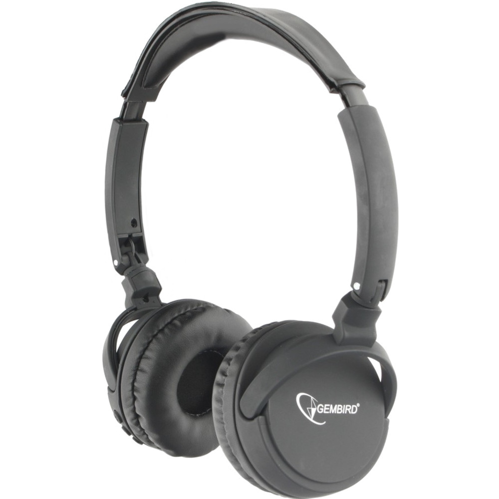 купить Гарнитура стерео беспров. Gembird BHS-100, чёрный, Bluetooth v.5.0, складная в Алматы