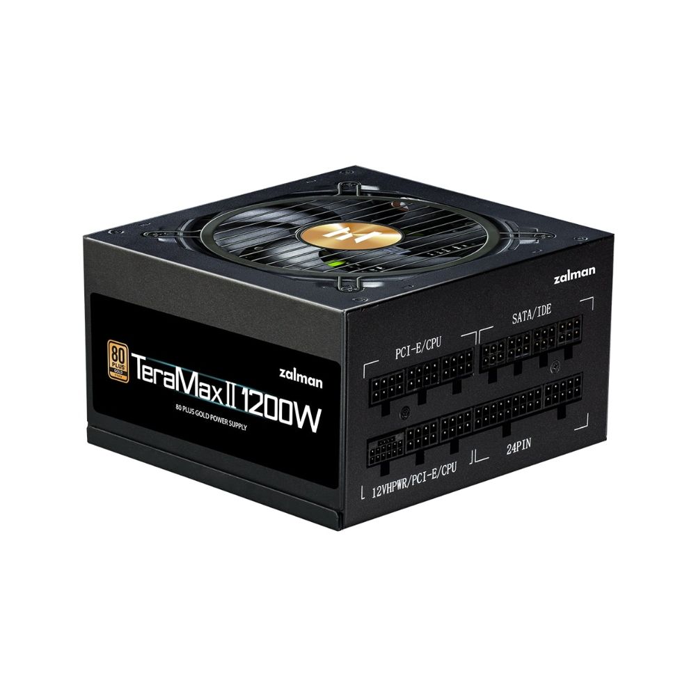 купить Блок питания Zalman TeraMaxII SE VIEW 1200W Gold в Алматы