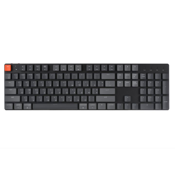 купить Клавиатура Keychron K5SE 104 Key Optical Brown White Led Hot-Swap WL UA Black (K5SED3_Keychron) в Алматы