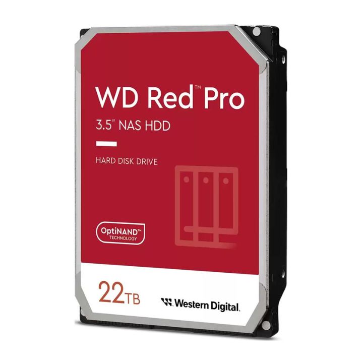 купить Жёсткий диск HDD 22 Tb SATA 6Gb/s Western Digital Red Pro WD221KFGX 3.5" в Алматы