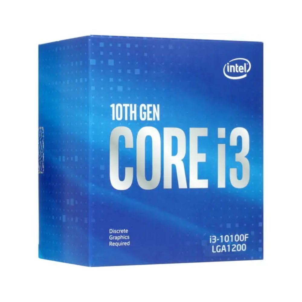 купить Процессор Intel Core i3-10100F Comet Lake (3600MHz, LGA1200, L3 6Mb), box в Алматы