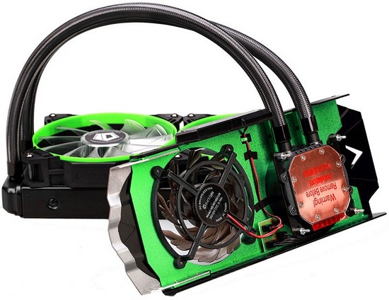 купить Водяное охлаждение для видеокарты ID-COOLING ICEKIMO 240VGA-RGB в Алматы